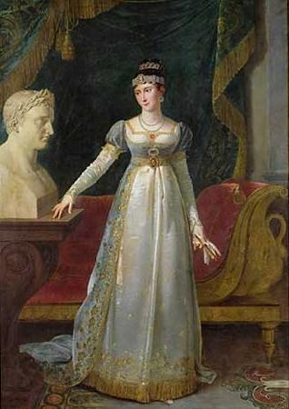 Robert Lefevre Portrait of Pauline Bonaparte France oil painting art
